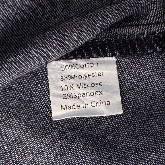 EMERSON LANG DENIM BUSTIER FIT AND FLARE STRAPLESS FESTIVAL COQUETTE GLAM MEDIUM - Picture 4 of 5